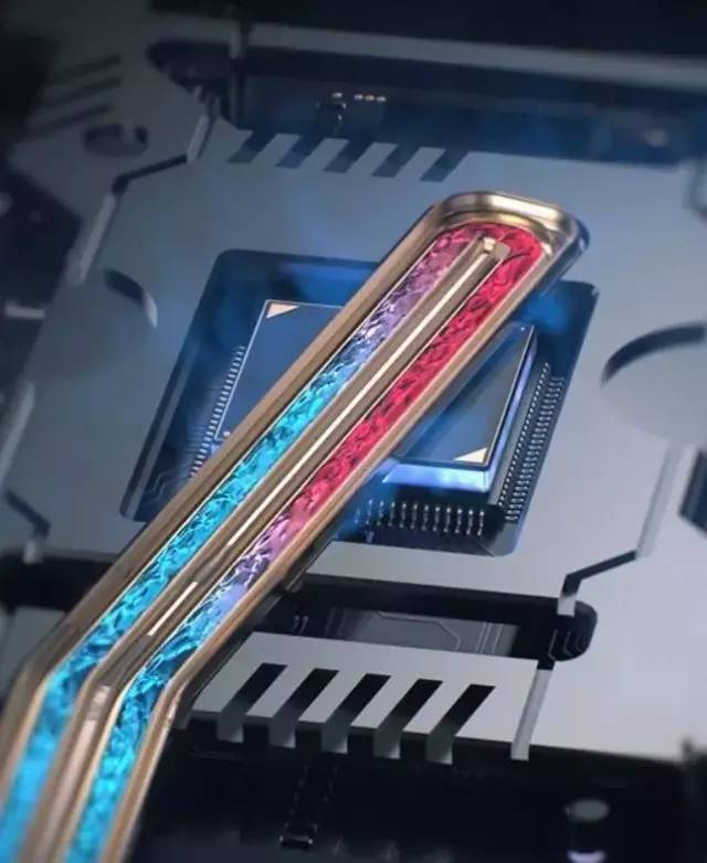 華為手機熱管應用示意圖 華為手機熱管應用示意圖